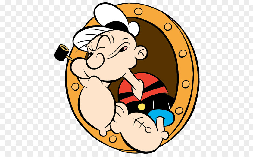 Syndicate Cliparts Olive Oyl Poopdeck Pappy Popeye Village Clip Art PNG