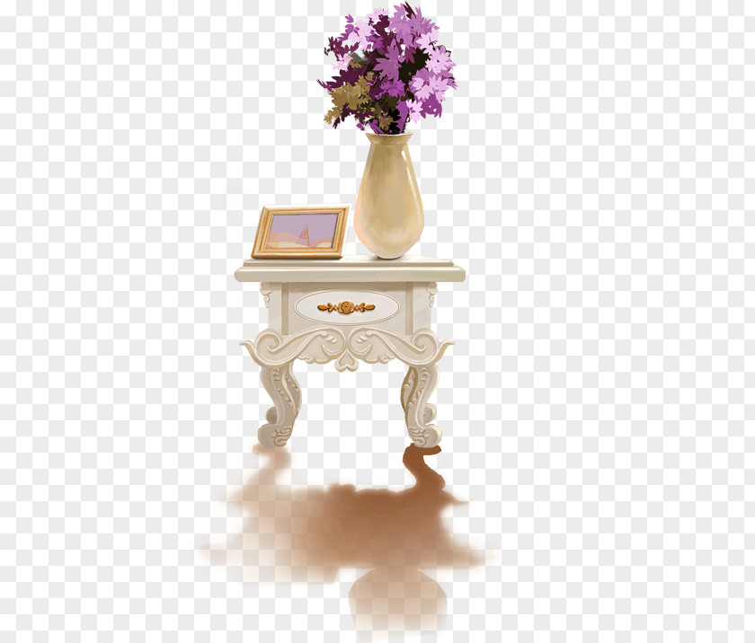 Vase On The Dresser Clip Art PNG