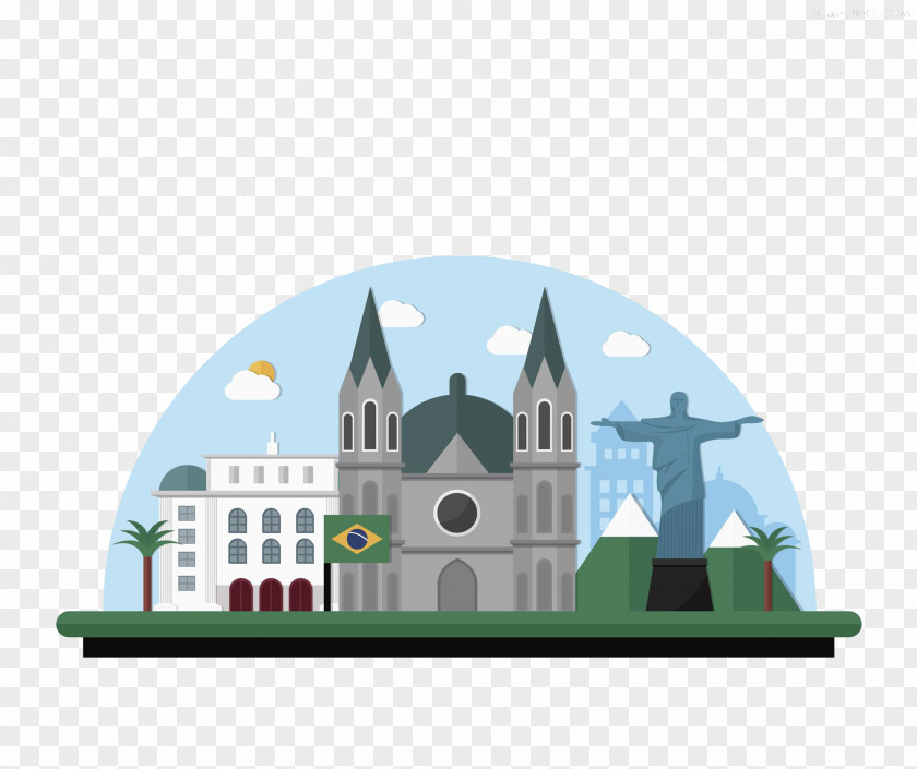 Architectural Christ The Redeemer Architecture Design Style PNG
