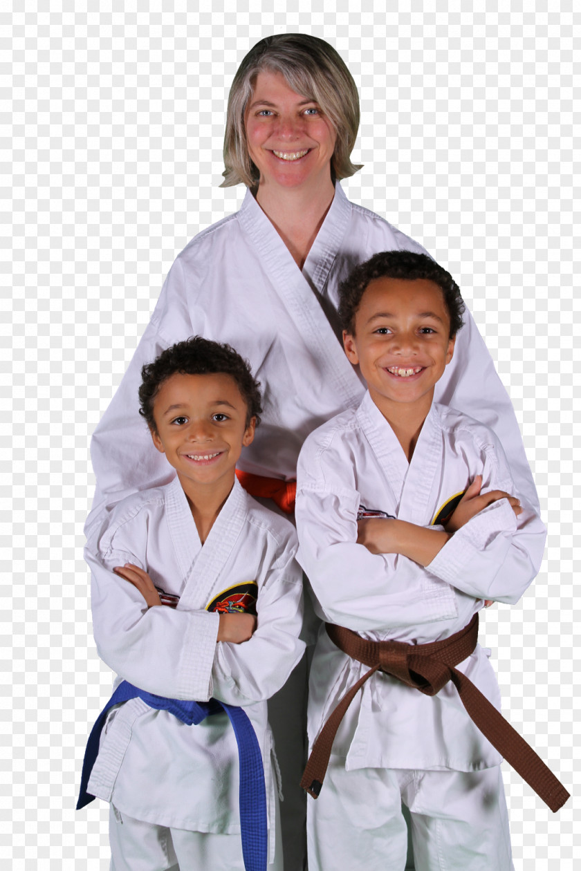 Karate Japanese Martial Arts Dobok Family PNG