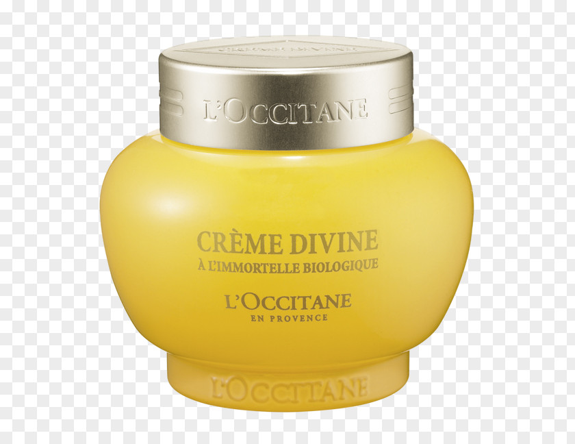 L'Occitane Immortelle Divine Cream En Provence Moisturizer Facial PNG