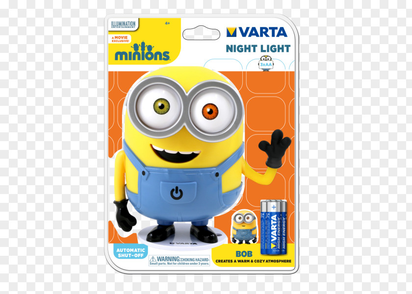 Light Nightlight Flashlight Bob The Minion Lamp PNG