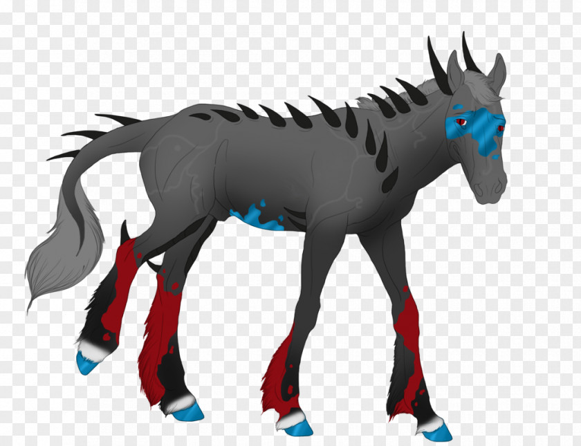 Mustang Donkey Demon Pack Animal PNG
