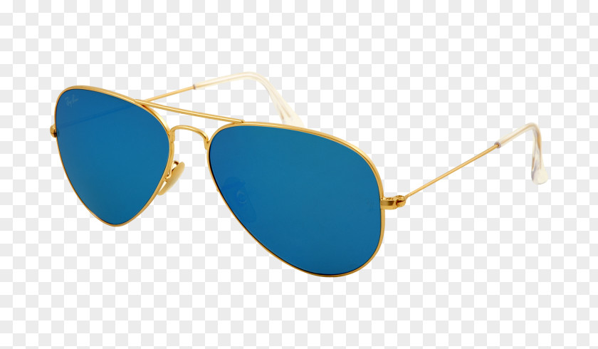 Ray Ban Ray-Ban Aviator Flash Sunglasses Classic PNG