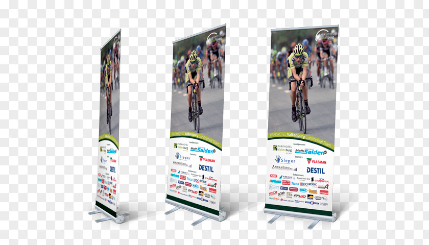 Roll Up Banners Display Advertising Brand PNG