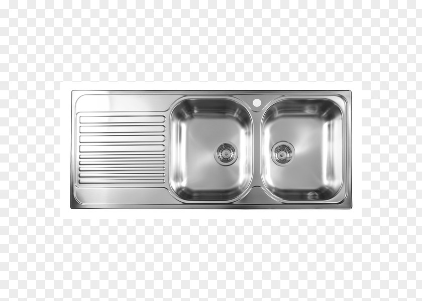 Sink Kitchen Tap Stainless Steel Bowl PNG