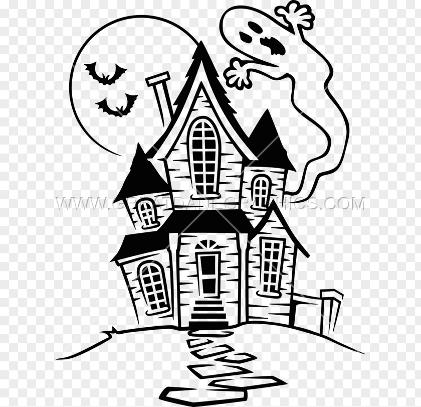Style Symbol Haunted House Cartoon PNG
