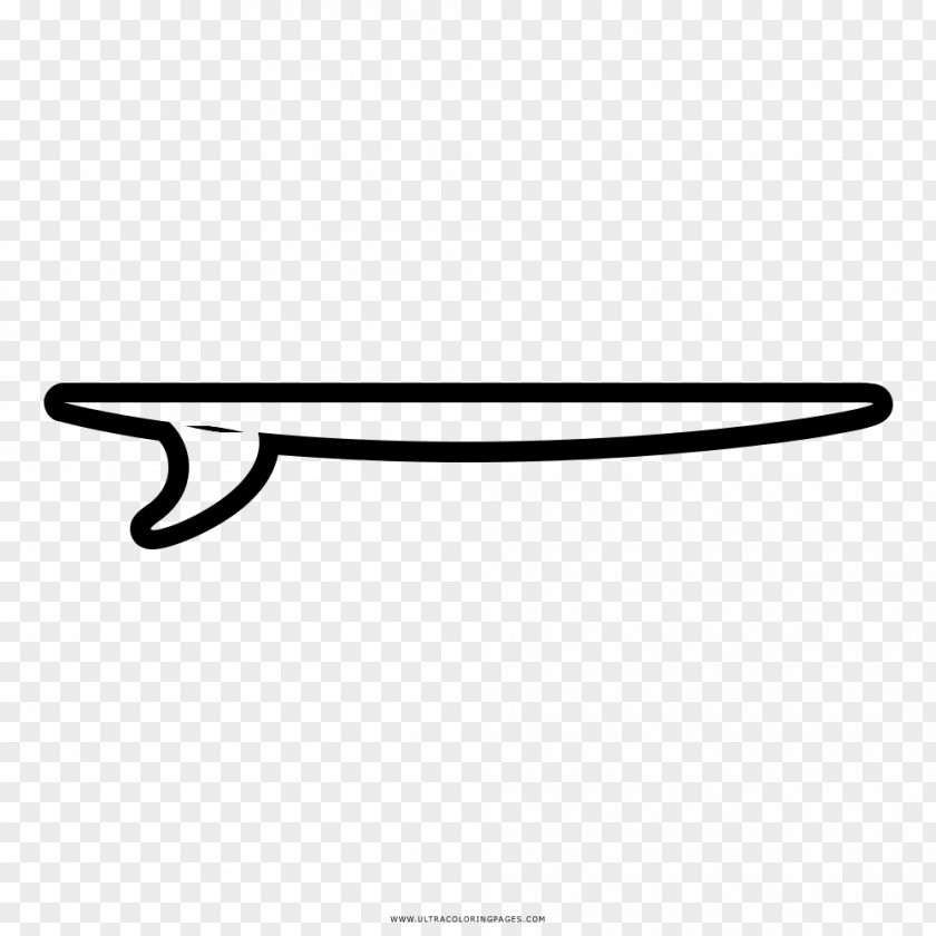 Surfing Surfboard Drawing Coloring Book PNG