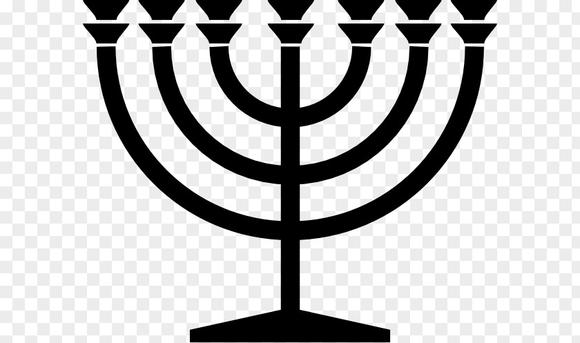 Symbol Menorah Jewish Symbolism Judaism Clip Art PNG