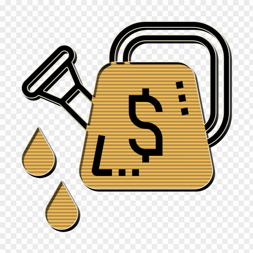 Watering Can Icon Business And Finance Blockchain PNG