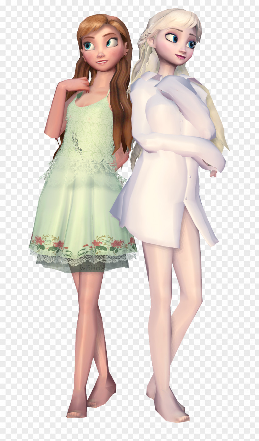 Barbie Blond Gown Character Fiction PNG