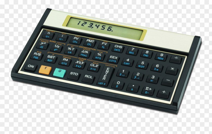Hewlett-packard Hewlett-Packard HP-12C HP 12c Platinum Financial Calculator Calculators PNG