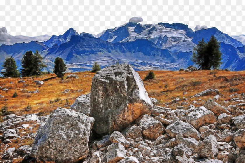 Landscape Summit Mountainous Landforms Mountain Natural Nature Rock PNG