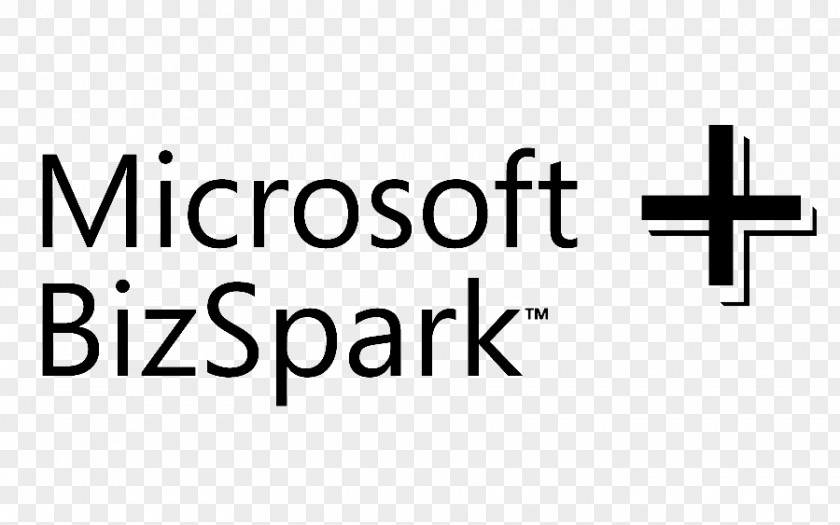 Line Brand Number Logo Microsoft BizSpark PNG