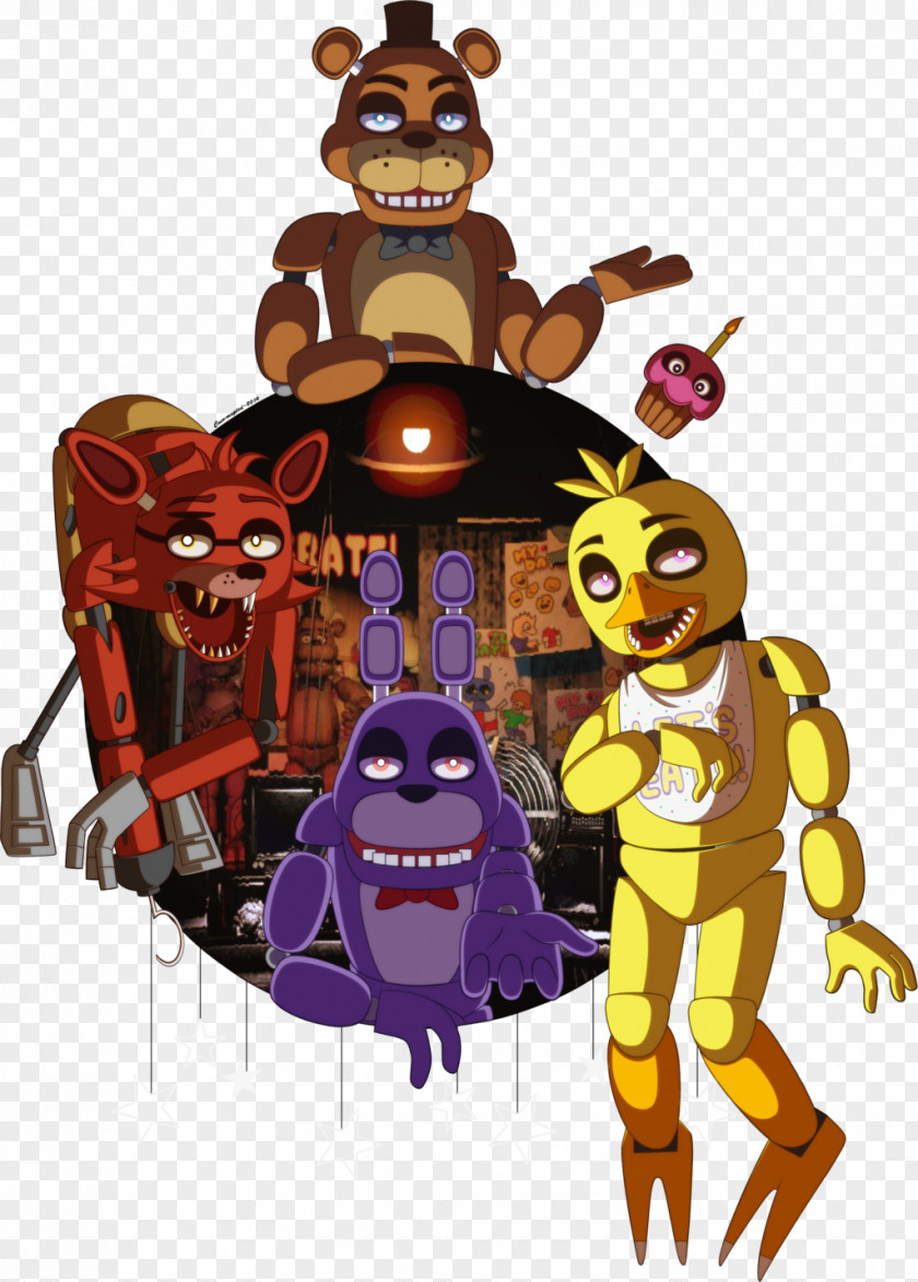 Nightmare Foxy Five Nights At Freddy's: Sister Location T-shirt Top PNG