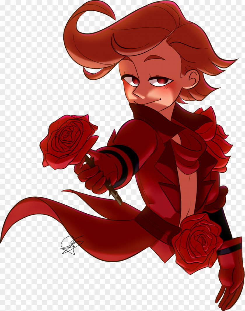 Rose Family Legendary Creature Cartoon PNG