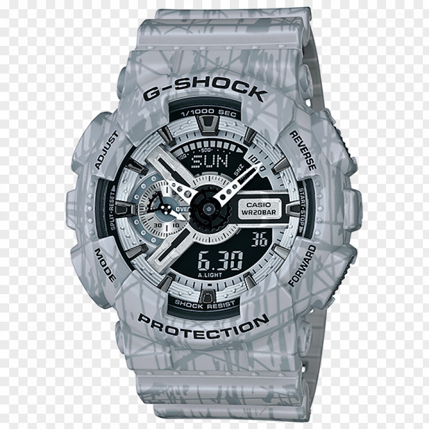Watch G-Shock GA100 Casio Water Resistant Mark PNG
