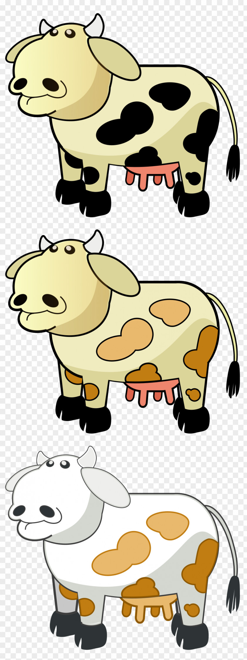 Cow Beef Cattle Calf Dairy Farming Clip Art PNG