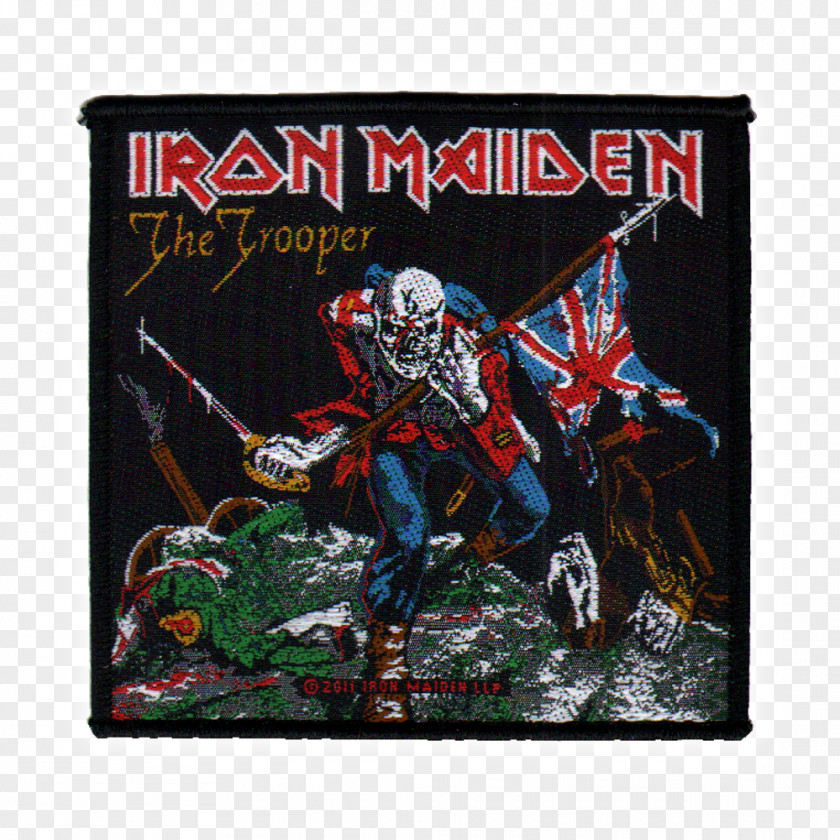 Iron Maiden Eddie The Trooper (Live Long Beach Arena) Heavy Metal Number Of Beast PNG