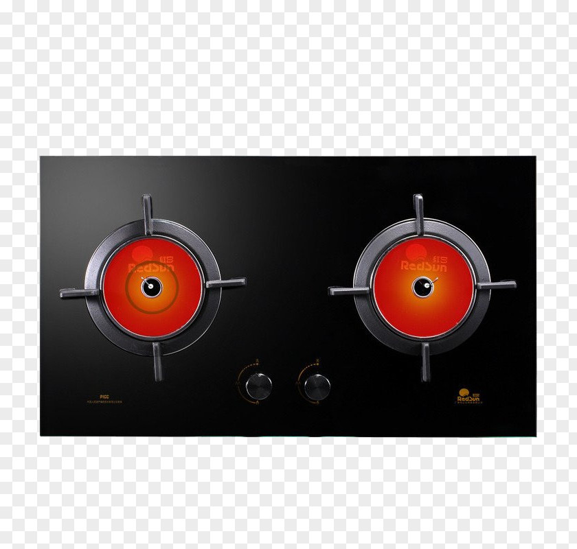 Red EH02C Gas Stove Fuel Hearth PNG