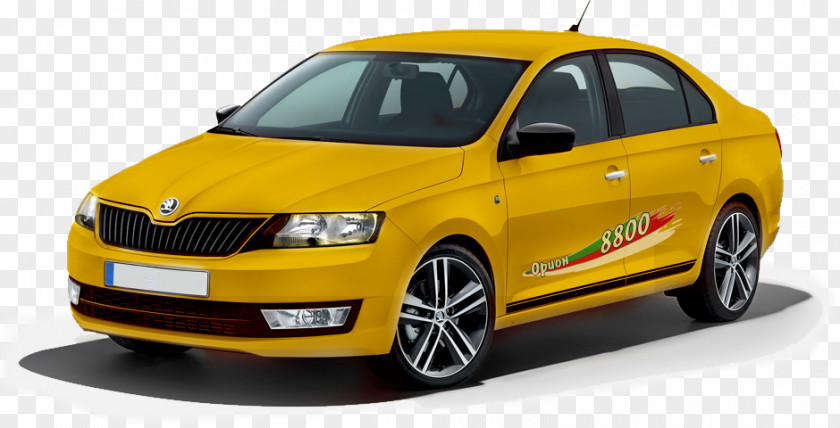 Taxi Car Škoda Auto Octavia Fabia PNG