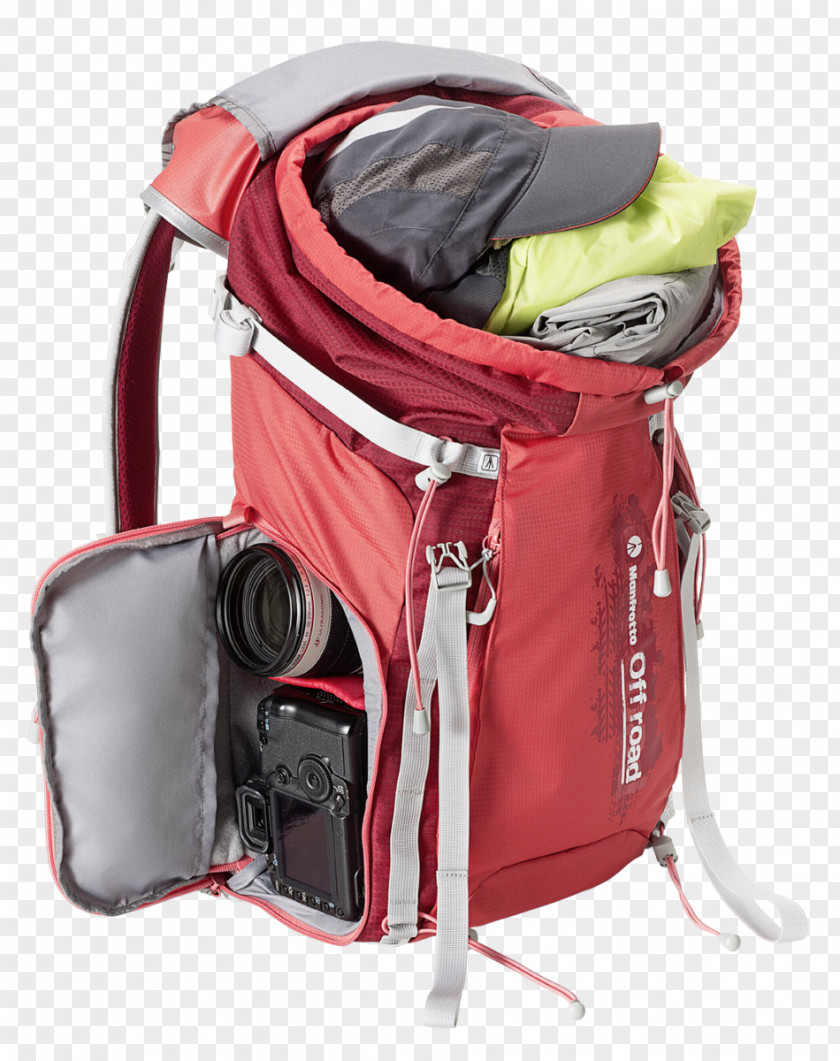 Backpack MANFROTTO Off Road Hiker 20 L Gray Hiking Photography PNG