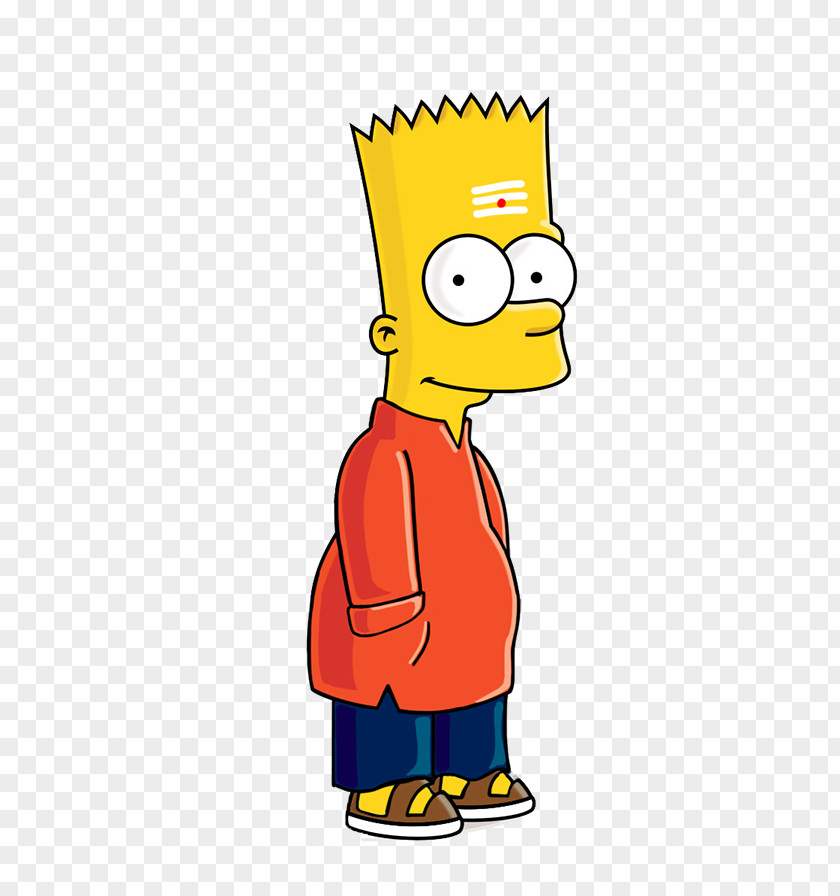 Bart Simpson Homer Marge Lisa Milhouse Van Houten PNG