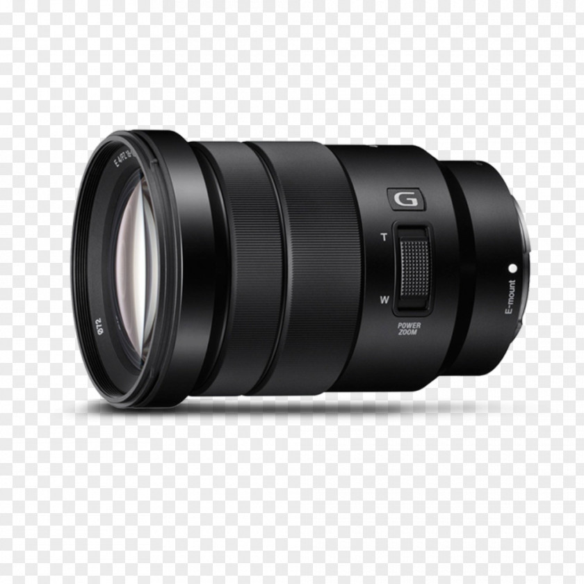 Camera Lens Sony E PZ 18-105mm F4 G OSS E-mount Zoom α PNG