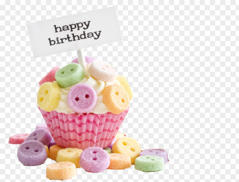 Color Buttons Birthday Cake Cupcake Happy To You Wish PNG