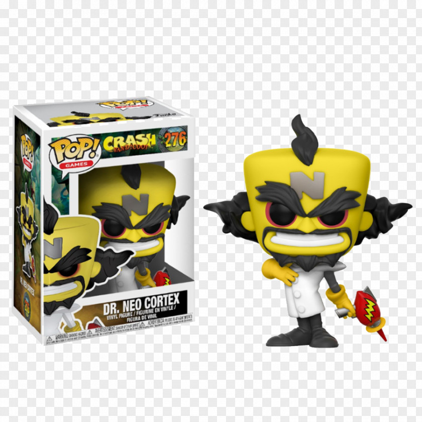 Crash Bandicoot N. Sane Trilogy Funko Action & Toy Figures PNG