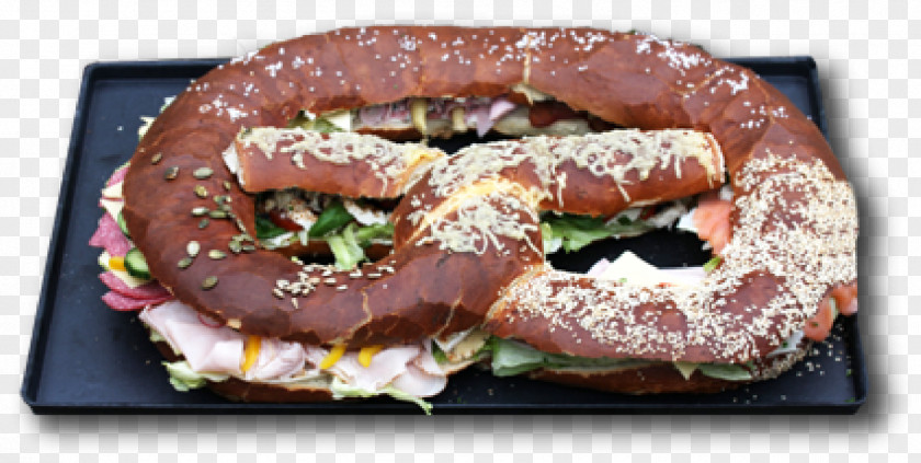 Croissant Thuringian Sausage Pretzel Bakery Bread PNG