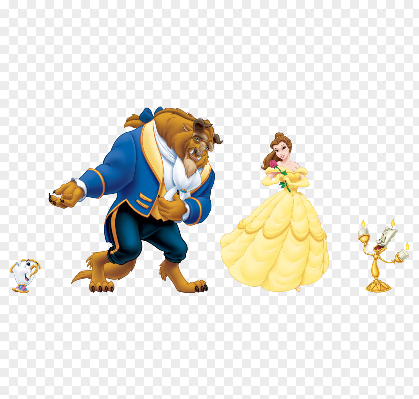 Disney Princess Beast Belle Mrs. Potts The Walt Company PNG