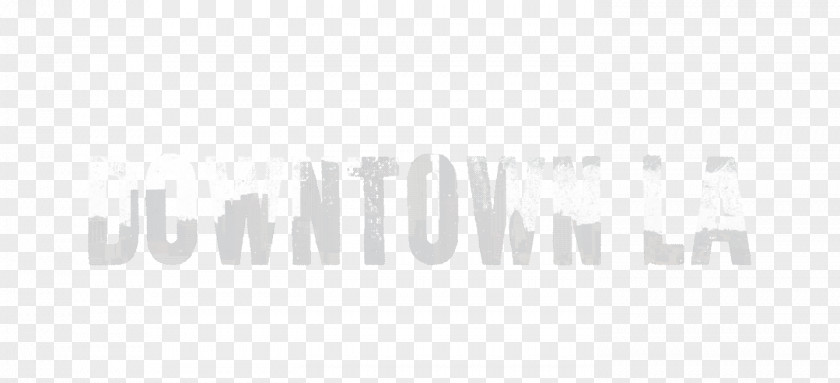 Downtown Los Angeles Logo Brand Line White PNG