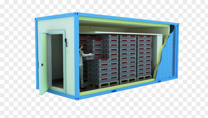 Drop-down List Intermodal Container Blast Chilling Refrigeration Freezing Freezers PNG