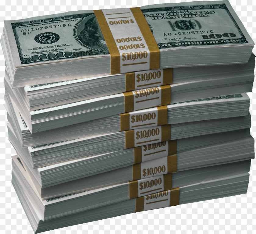 Money Image United States Dollar One Hundred-dollar Bill One-dollar Stack PNG