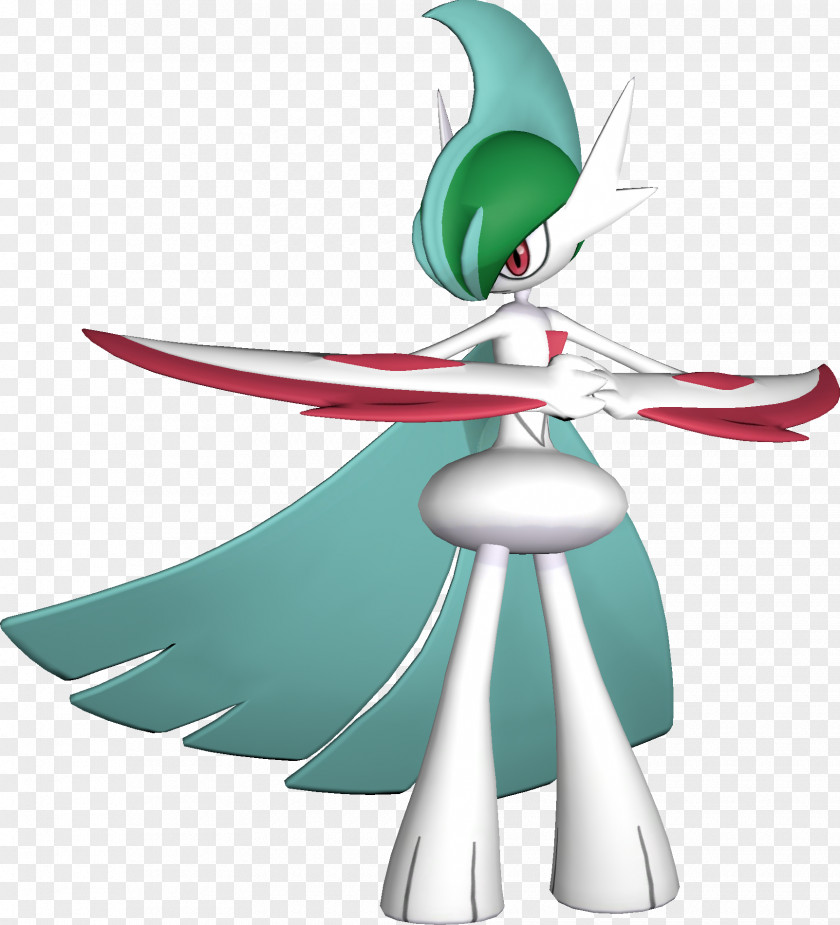 Pikachu Gallade Rendering 3D Computer Graphics Modeling PNG