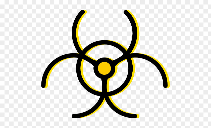 Symbol Hazard Biological Clip Art PNG