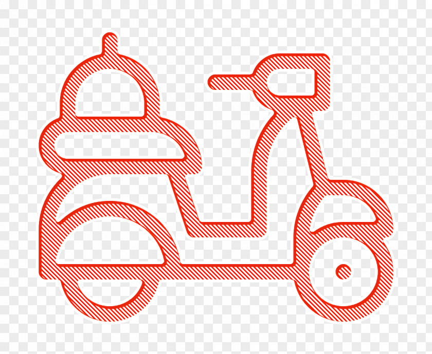 Fast Food Icon Delivery Scooter PNG
