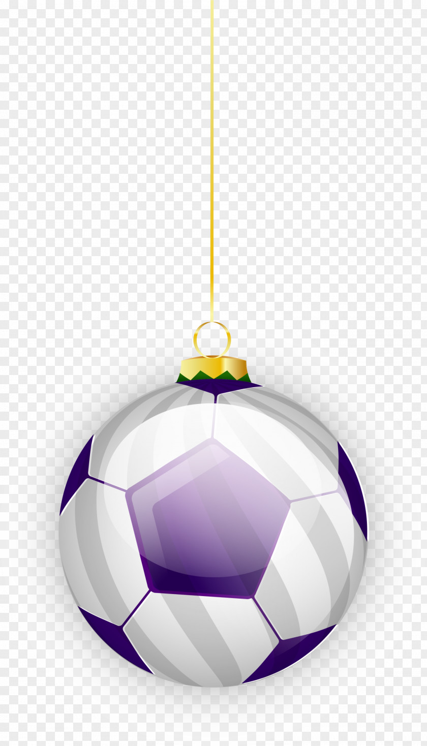 Purple Football Ornaments Ornament Icon PNG