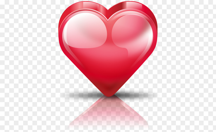 Three-dimensional Heart-shaped Heart Arrow Icon PNG