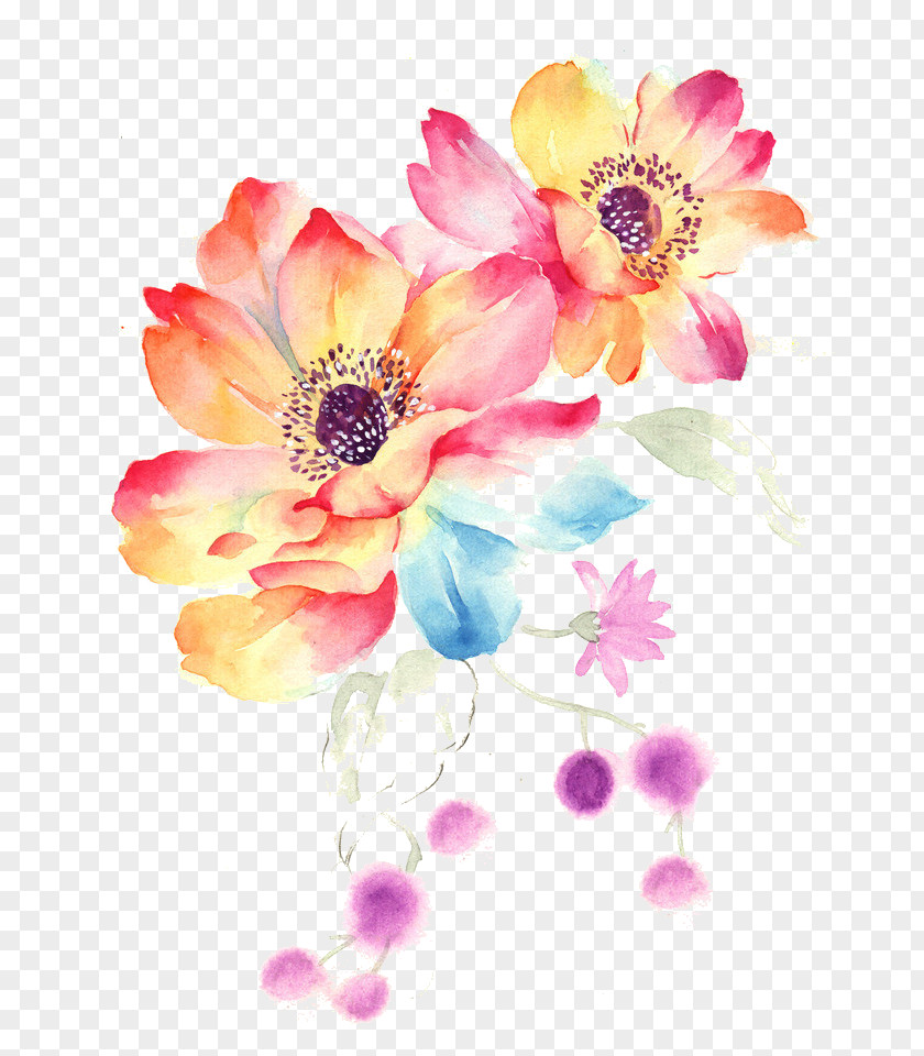 Wildflower Floral Design PNG