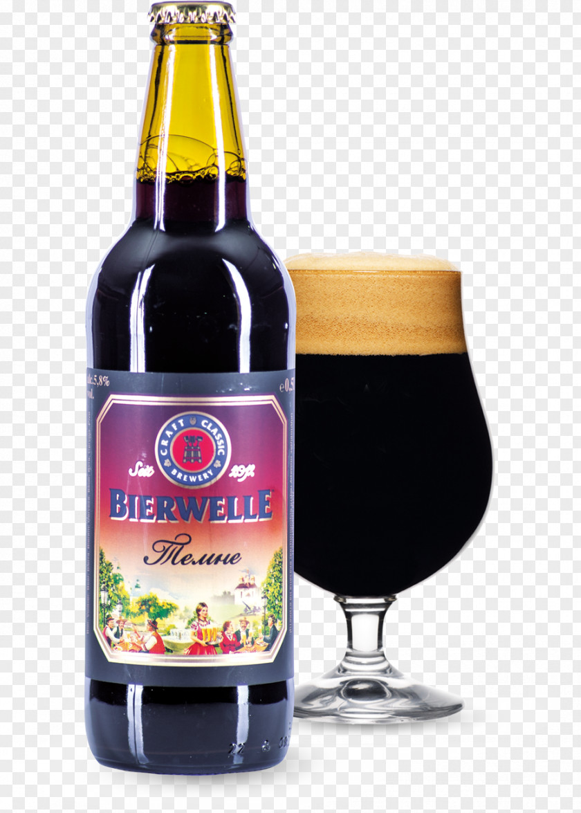 Beer Ale Bottle Пиво Bierwelle Stout PNG
