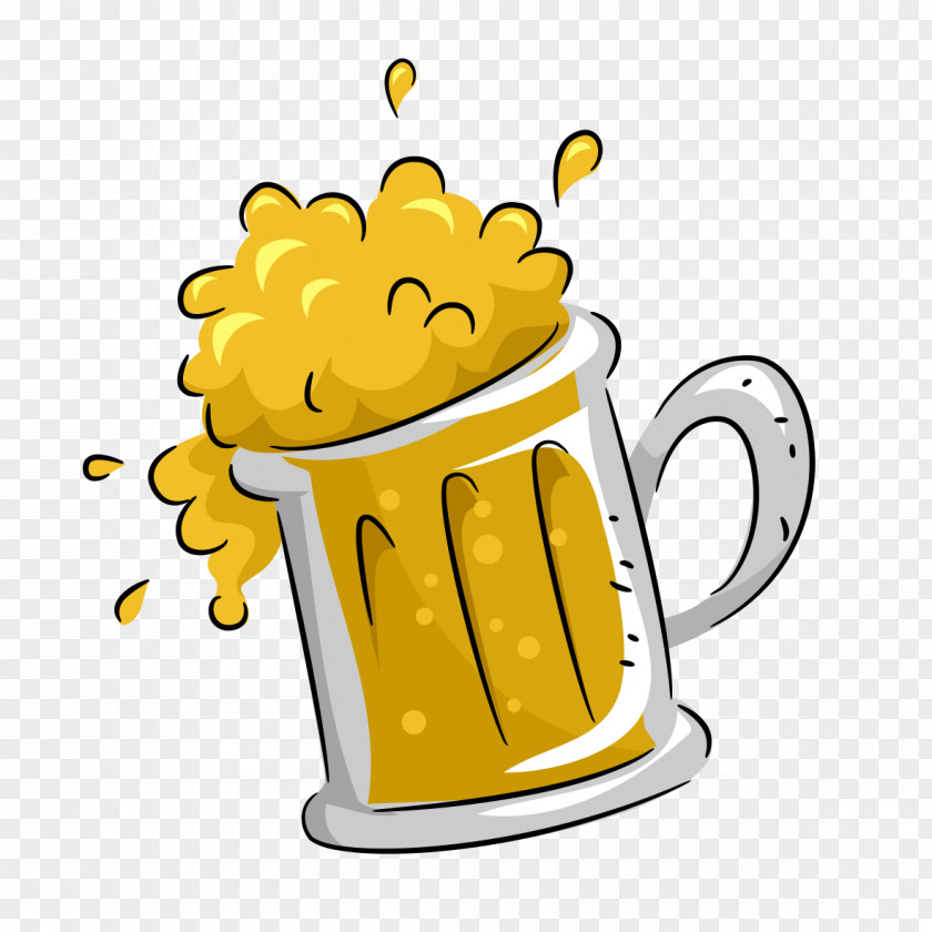 Beer Cup Cartoon Graphics Oktoberfest PNG