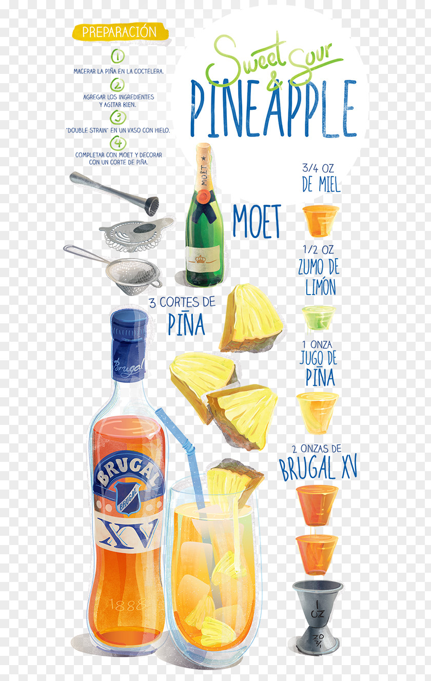 Cocktail Illustration Orange Drink Liqueur Flavor Fruit PNG