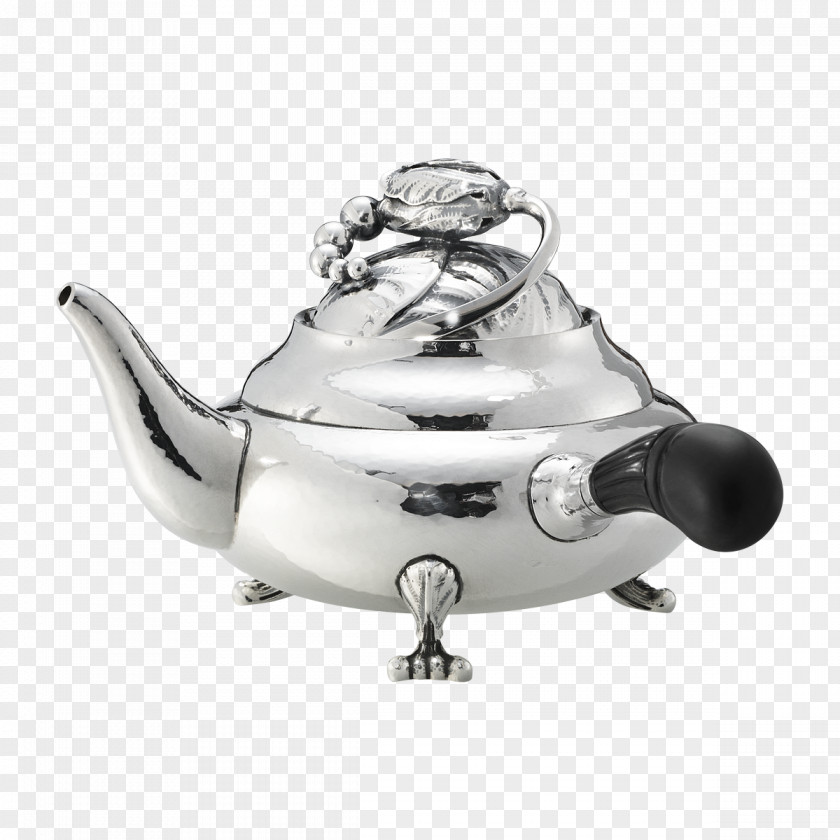 Sugar Bowl Teapot Coffee Silver Kettle PNG