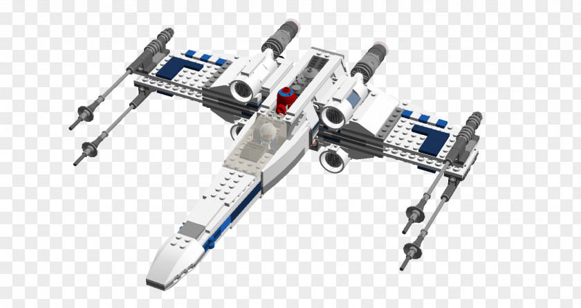 X Wing X-wing Starfighter Lego Star Wars PNG