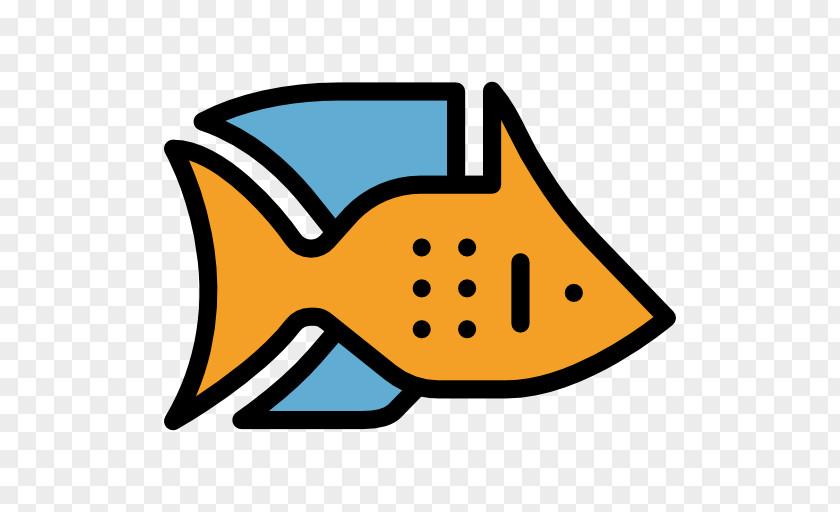 A Yellow Fish Clip Art PNG