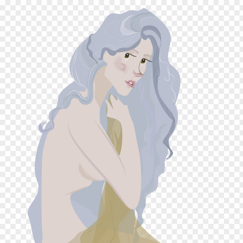 Lilac Portrait Character Beauty.m Fiction PNG