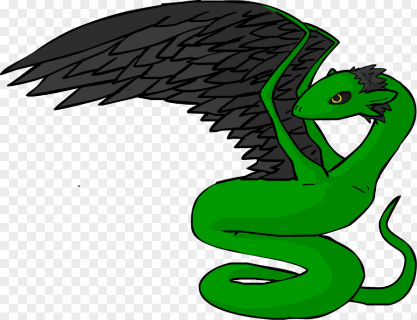 Serpent Velociraptor Green Clip Art PNG