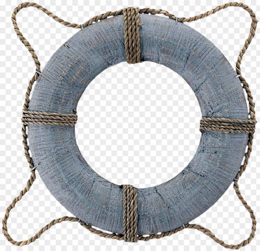 Lifebuoy Maritime Transport Shabby Chic Beach Hut Rope PNG